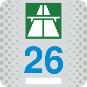 Vignetta autostradale 2026, colore neutro